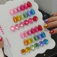 Vernis à ongles gel UV 12 couleurs OEM, sans HEMA, effet magnétique, French Manucure de luxe, logo personnalisé, effet œil de chat coloré, pour salon et usage DIY