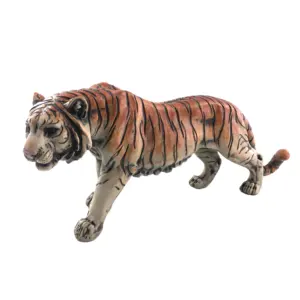 Customized mold Home decor ornaments garden decoration big animal sculpture life size tiger statue