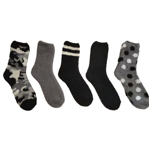 Ấm áp mờ vớ cotton mềm mại thoải mái mờ vớ mùa đông ấm áp lông cừu ngủ SOX <span class=keywords><strong>s</strong></span>àn nhà mờ vớ - Product Image 4