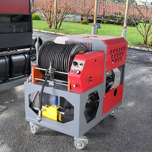 Máquina de dragado de alcantarillado de chorro de agua de alta presión 37HP 85LPM bomba Industrial de motor de gasolina de 200bar nueva para propiedad comunitaria - Product Image 1