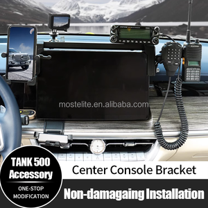 Accessoires d'intérieur de voiture Support d'extension de tableau de bord multifonctionnel en aluminium pour réservoir GWM 500 - Product Image 2