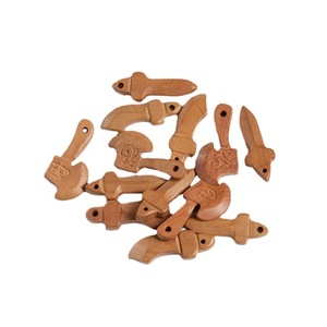 Herramientas de artesanía con grabado en relieve de 3 cm para proyectos de bricolaje: cuchillo, espada y hacha de madera de durazno, ingeniosas y exquisitas. - Product Image 5