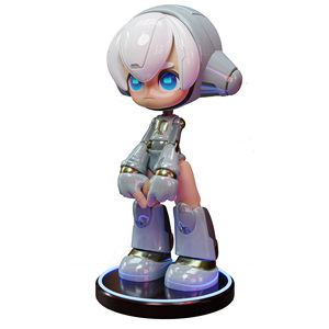 สินค้าขายดี ฟิกเกอร์สะสมพลาสติก 3 มิติ ดีไซน์สวยงาม ตีมอนิเมะ สำหรับแฟนอนิเมะและนักสะสมของเล่น - Product Image 1