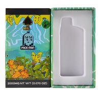 Nouvelle boîte d'emballage auto-érectible en forme de livre 0.5gACE 0.5gPacman avec fermeture magnétique pour l'électronique grand public, personnalisable avec votre marque