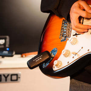 Sistema Inalámbrico para Guitarra JOYO JW-02 de 5.8GHz, Transmisor y Receptor Inalámbricos Plug and Play para Guitarra Eléctrica, Bajo y Amplificador - Product Image 6