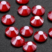 Vente Directe d'usine Lâche Flatback Hotfix Pierres SS6/SS8/SS10/SS12/SS16/SS30 Royal Rouge couleur Cristal Strass Dos Plat Pierres