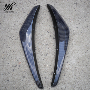 สำหรับ2002-2005 <span class=keywords><strong>Fairlady</strong></span> Z33 350Z <span class=keywords><strong>Nismo</strong></span> รุ่น2สไตล์คาร์บอนไฟเบอร์ด้านหน้ากันชน Canard - Product Image 5