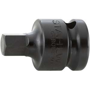 STAHLWILLE - 23050017 INHEX IMPACT llaves de vaso con accesorio de 1/2 ''para tornillos de cabeza hexagonal - Product Image 1
