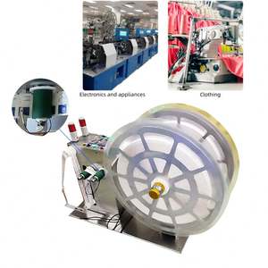 เครื่องตัดฉลากสแตนเลสพร้อมฟังก์ชั่นตัดและม้วนกลับสำหรับซอส ชา ถุงชา และเครื่องสำอาง - Product Image 2