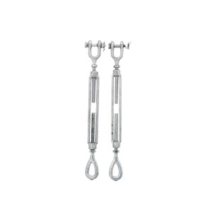 Tornillo de tracción Thinkwell de ojo a ojo 14x4 de acero al carbono electrogalvanizado para transmisión de energía - Product Image 2