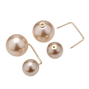 Bán Buôn Số Lượng Lớn Giá Rẻ Ngọc Trai Pin Khóa Khăn Clasp Cổ Áo Cardigan Nút Vòng Ngọc Trai U Hình Dạng Ve Áo Pin Trâm - Product Image 4