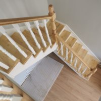 Escaliers en bois massif sur mesure pour appartement loft, villa, maison - Vente directe d'usine