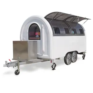 Wholesale Price Fast Food Truck Mobile Food Cart Food Vending Van Catering Trailer For Sale