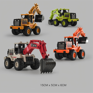 Camion de transport de voitures jouet pour enfants avec rampe mobile, véhicule de transport à rétrofriction pour jeu d'imitation et jeux imaginatifs pour tout-petits - Product Image 3