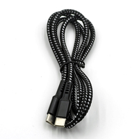 Cable USB C a USB C PD de Alta Resistencia TPE de 3 pies, 6 pies y 10 pies, Carga Súper Rápida de 60W, 20W y 100W, para Macbook Air, Disco Duro, Teléfono Samsung