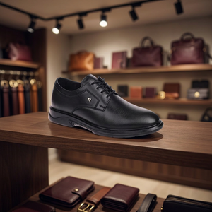 1114 Men Classic <b>Comfort</b> Genuine Leather Slip Resistant Dress <b>Shoes</b> Autumn Wedding <b>Shoes</b> Oxfords Office & Career - Product Image 3