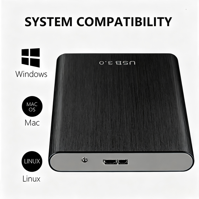 Hot Sell Portable External SATA SSD Case USB 3.0 2.5 Inch Desktop Enclosure with 701-800MB/s Read/Write Speed for Computer Use