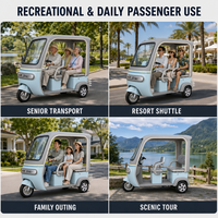 MEDIDO Nouveau tricycle électrique pour adultes de 800 W avec changement de vitesse