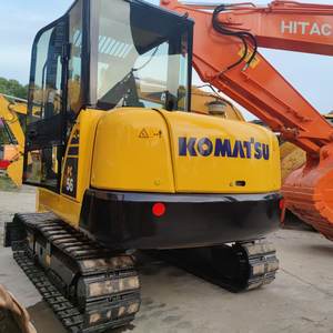 รถขุดไฮดรอลิก Komatsu PC56-8 มือสอง ราคาประหยัด เหมาะสำหรับงานก่อสร้างขนาดเล็ก - Product Image 5