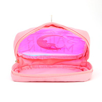 Bolsa de Cosméticos Sailor Moon Rosa al por Mayor para Niña, Bolsa de Aseo Portátil, Bolsa de Maquillaje, Organizador de Maquillaje de un Solo Hombro, Tsukino