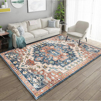 Handgefertigte Vintage Ethnische Persische Hochflor-Teppiche mit Blumenmuster, Geflochtene Wollteppiche in Anpassbaren Farben für Wohnzimmer, Schlafzimmer, Sofa und Couchtisch