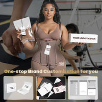 Faja Colombianas Gainante Post-Opératoire Taille Plus Femme, Lève-Fesses Compression Liposuccion BBL