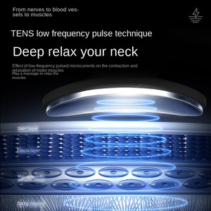Kneading Hot Compress Massage Instrument Pulse <b>Massager</b> for Trapezius Muscle <b>Neck</b> Protection Gift - Product Image 4