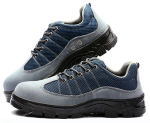 Chaussures de sécurité pour hommes, embout en acier, antidérapantes, résistantes à l'huile, pour chef, infirmière, électricien, ingénieur, travail quotidien - Product Image 4