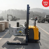 Gerbeur électrique 1 tonne, format mini, autoporté, certifié CE, pour atelier de bijouterie et stockage