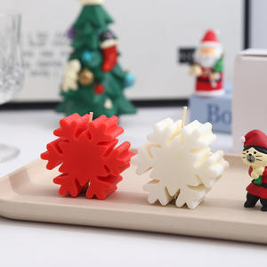 Cera di soia candele di incenso fiocco di neve aromaterapia creativa stile invernale fragranze souvenir regali di festa decorazioni per la casa natale - Product Image 3
