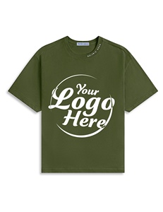 ¡Novedad de 2025! Camiseta básica de cuello redondo de algodón 100% de peso pesado para hombre, Camiseta básica de manga corta para ropa de calle - Product Image 3