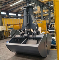 Bucket Hidrolik Clamshell Monde 0.5-3.5 m untuk Excavator Bersertifikasi CE & Sesuai ISO untuk Pembersihan Reservoir & Perawatan Jalur Air