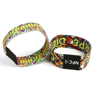 Distributor Fabric RFID Wristband Smart NFC Bible Bracelet for Membership <strong>Loyalty</strong> <strong>Programs</strong> - Product Image 3