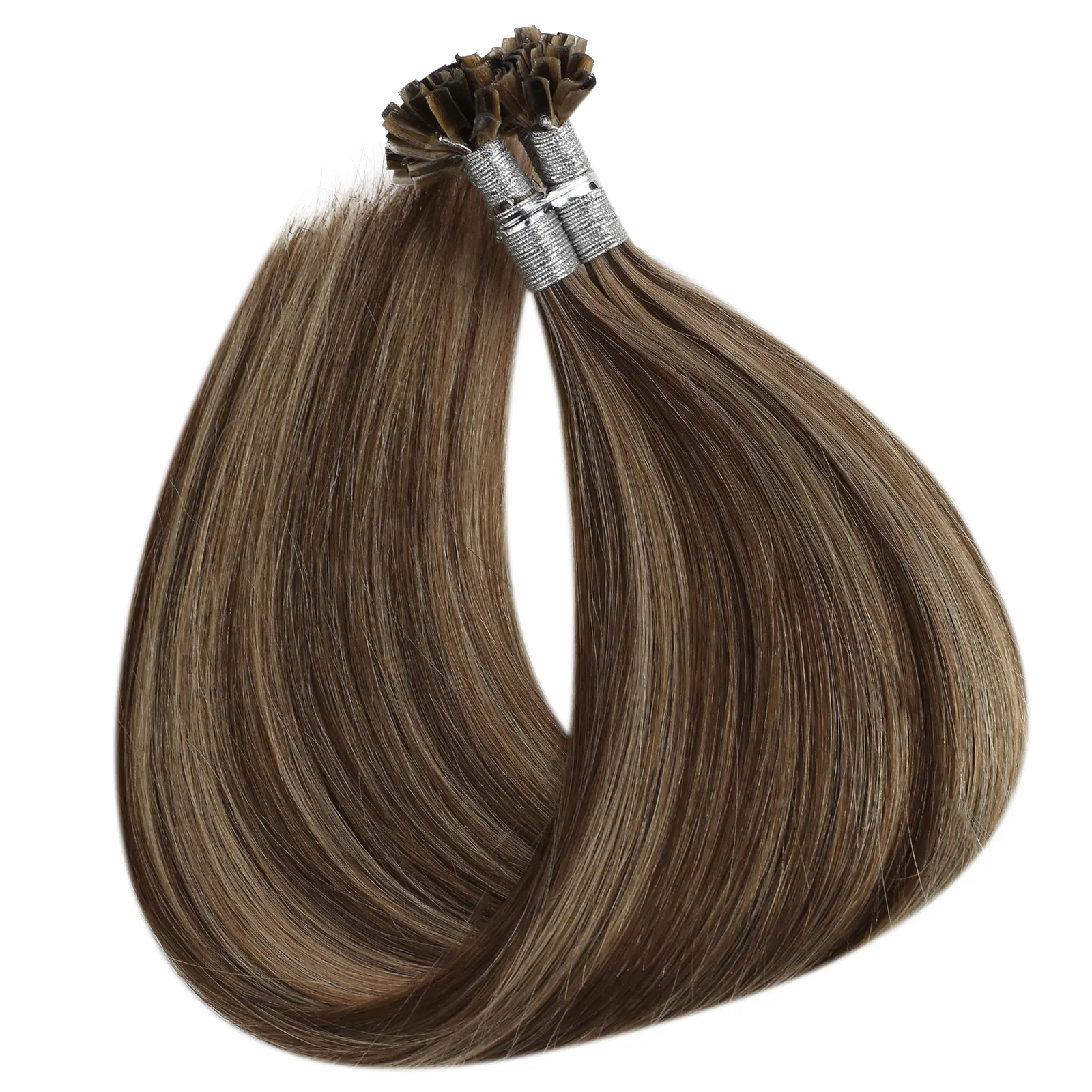 Full Shine 14-22 inches Straight Beauty U Tip Hair Extensions