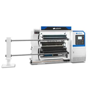 500m/Min Jumbo Roll Slitting Machine Automatic Pe Pet Opp Pvc Self-Adhesive Paper Slitter Rewinder Machine