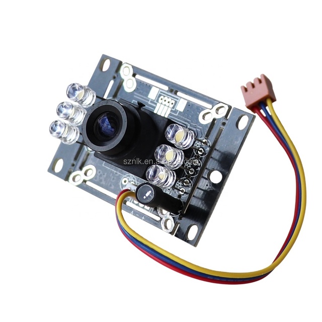 High Quality 1/4 Inch CMOS Solar WDR Door Camera Bell with CCTV System Mini Camera Module