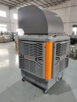 Enfriador de aire evaporativo móvil de almacén interior y exterior ahorro de energía RTFANS