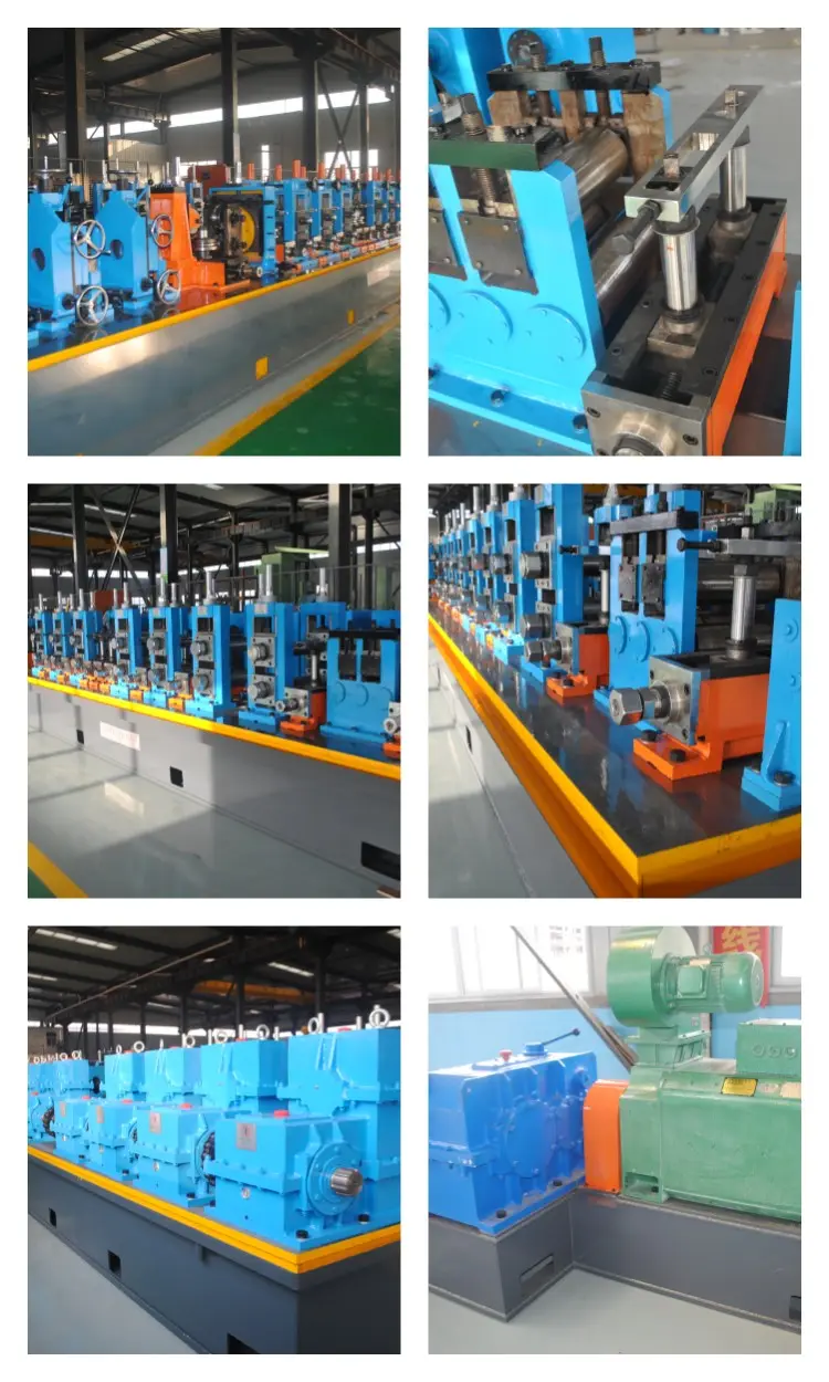 ERW Tube Forming Making Machine Pipe making machine tube mill Steel pipe making machine Italy Metal pipe production line