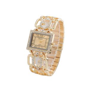 Orologio da <span class=keywords><strong>donna</strong></span> di alta qualità in <span class=keywords><strong>oro</strong></span> rosa ginevra con diamanti al quarzo <span class=keywords><strong>orologi</strong></span> in acciaio inossidabile - Product Image 1