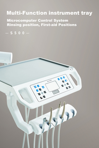 Safety M2 – chaise dentaire allemande <span class=keywords><strong>ajax</strong></span> de haute qualité avec plateau monté sur le dessus, unité dentaire, désinfection des tubes pour le nettoyage des dents - Product Image 4