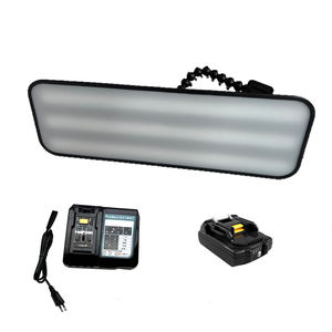 Lampada Senza Fili per Riparazione Auto con Batteria Ricaricabile da 18V, 9 Strisce LED e Luce Regolabile - Product Image 1