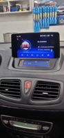 Cadre de navigation de voiture Renault 09 Fluence 9 pouces avec multimédia pour système de positionnement radio lecteur DVD