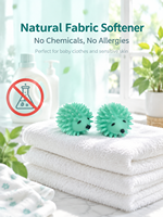 Boules anti-emmêlement pour sèche-linge, boules adoucissantes réutilisables, boules pour le démêlage des vêtements, accessoires pour lave-linge