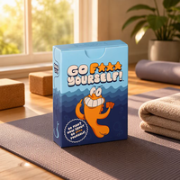Jeu de société personnalisé OEM de haute qualité avec impression personnalisée, boîte avec couvercle et fond, jetons et dés pour le divertissement en voyage
