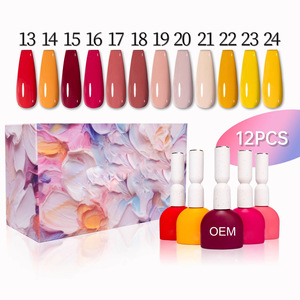 ยาทาเล็บเจลยูวี 15 มล. ปราศจากสาร TPO และ HEMA หนึ่งขวดหนึ่งสี ยาทาเล็บเจลสำหรับร้านทำเล็บ รับผลิตแบรนด์ส่วนตัว - Product Image 3
