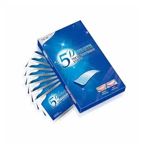 تبييض الأسنان 6% hp ملصق خاص لتبييض الأسنان 7 حقائب 14 قطعة شرائط تبييض الأسنان 5D