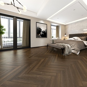 SPC Herringbone 75x15 Click Flooring Plancher en vinyle <span class=keywords><strong>de</strong></span> luxe Imperméable 620mm Certificat CE Revêtement <span class=keywords><strong>de</strong></span> <span class=keywords><strong>sol</strong></span> hybride SPC antidérapant - Product Image 3
