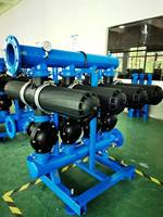 Sistem Filtrasi Air Pasir Irigasi Pertanian dengan Filter Cakram Backwashing Otomatis 130 Mesh