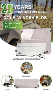 Voiture de Golf pc avec pare-brise teinté et pliable, approuvé DOT, vente en gros, Club, EZGO TXT RXV - Product Image 2