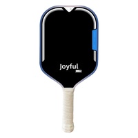 Ensemble de raquettes de pickleball en fibre de carbone infusée de titane de 5e génération, pressées à chaud, best-seller transfrontalier, T700, finition mate, 225g